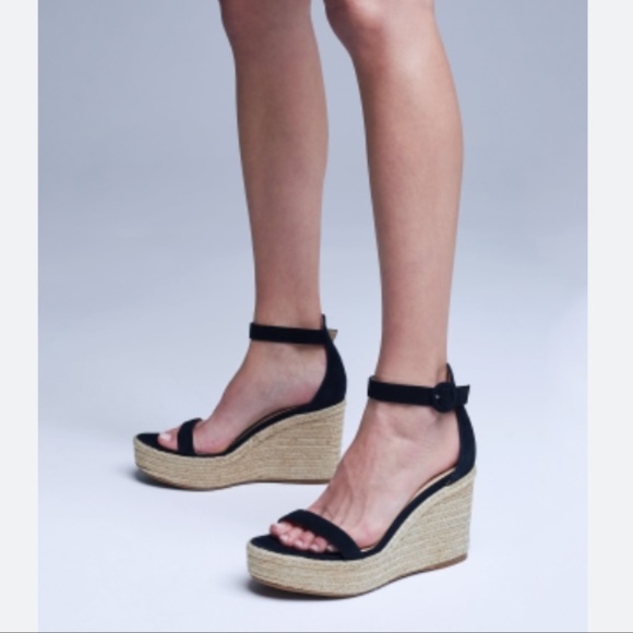 L'AGENCE Elysee Wedge in Black, Size: EU 39.5 - Picture 2 of 13